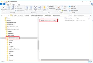ebextensions folder