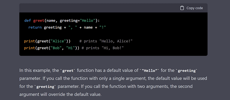Python Functions