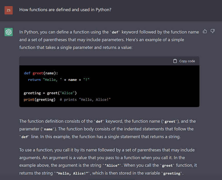 Python Functions